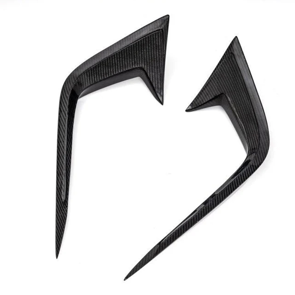 Front Bumper Intake Vent Cover for Honda Civic 11th Gen FE124 Carbon FiberFRP
