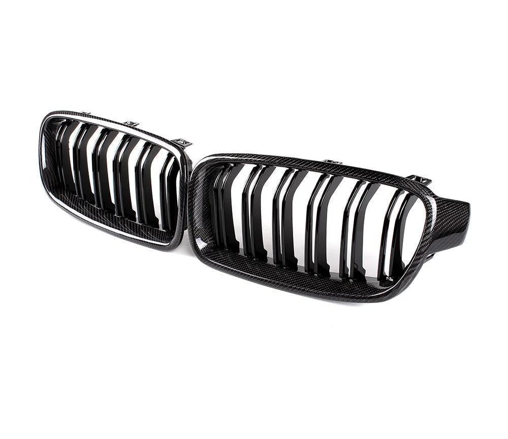 ual Slat Front Grilles - BMW F32 F33 F36 4 Series