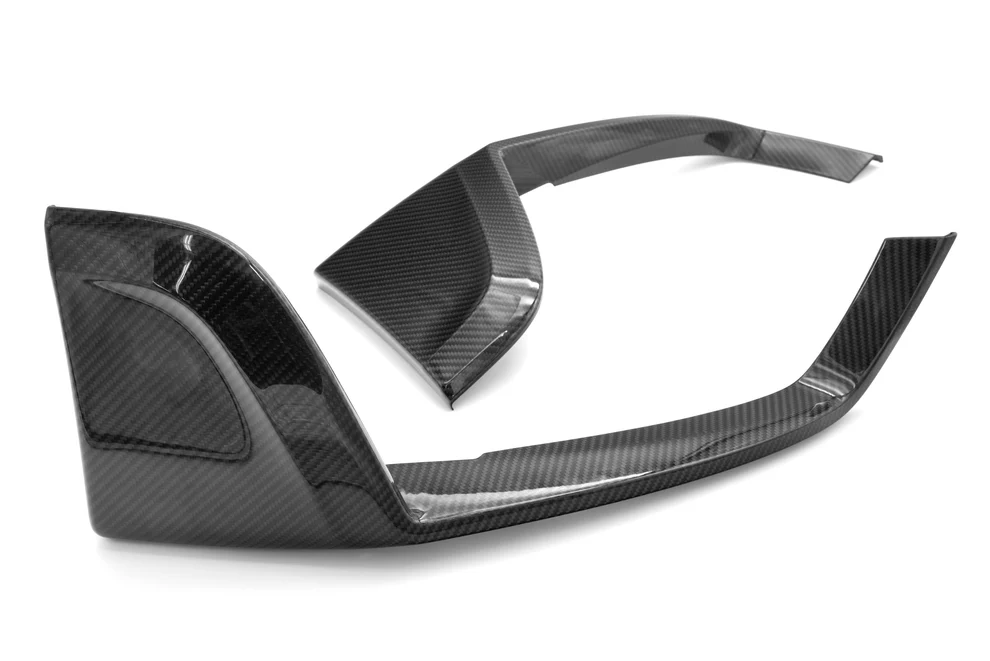 Rear Diffuser Sport Exhaust(Oval Exhaust Pipes) Non-Sport Exhaust(Square Pipes) for 992 Turbo (S)