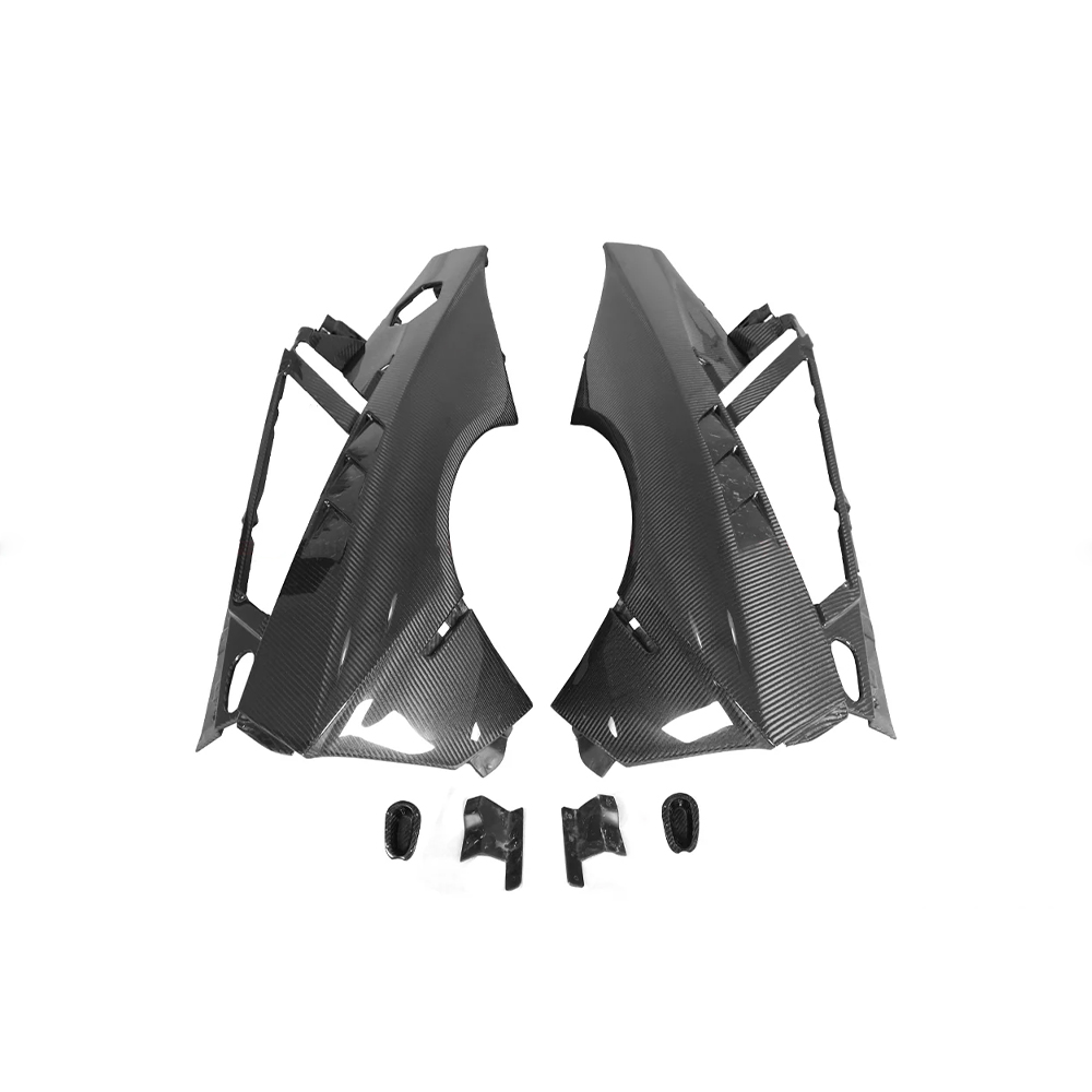 BKSSII Style Carbon Fiber Rear Quarter Panels 2011-2016 Lamborghini Aventador LP700 Coupe & Road