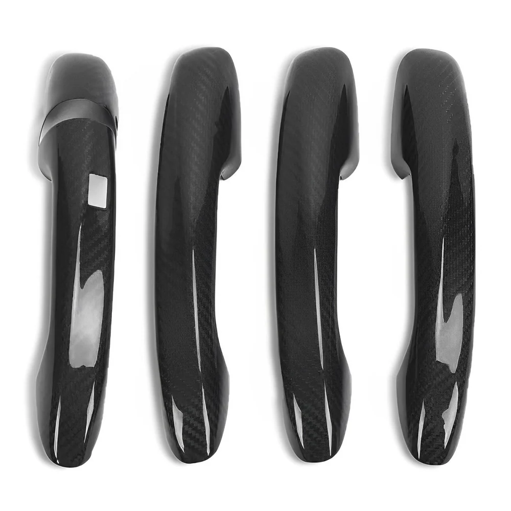 Carbon Fiber Exterior Door Handle Covers - Mercedes Benz C118 CLA Class, W205 C Class, W213 E Class,