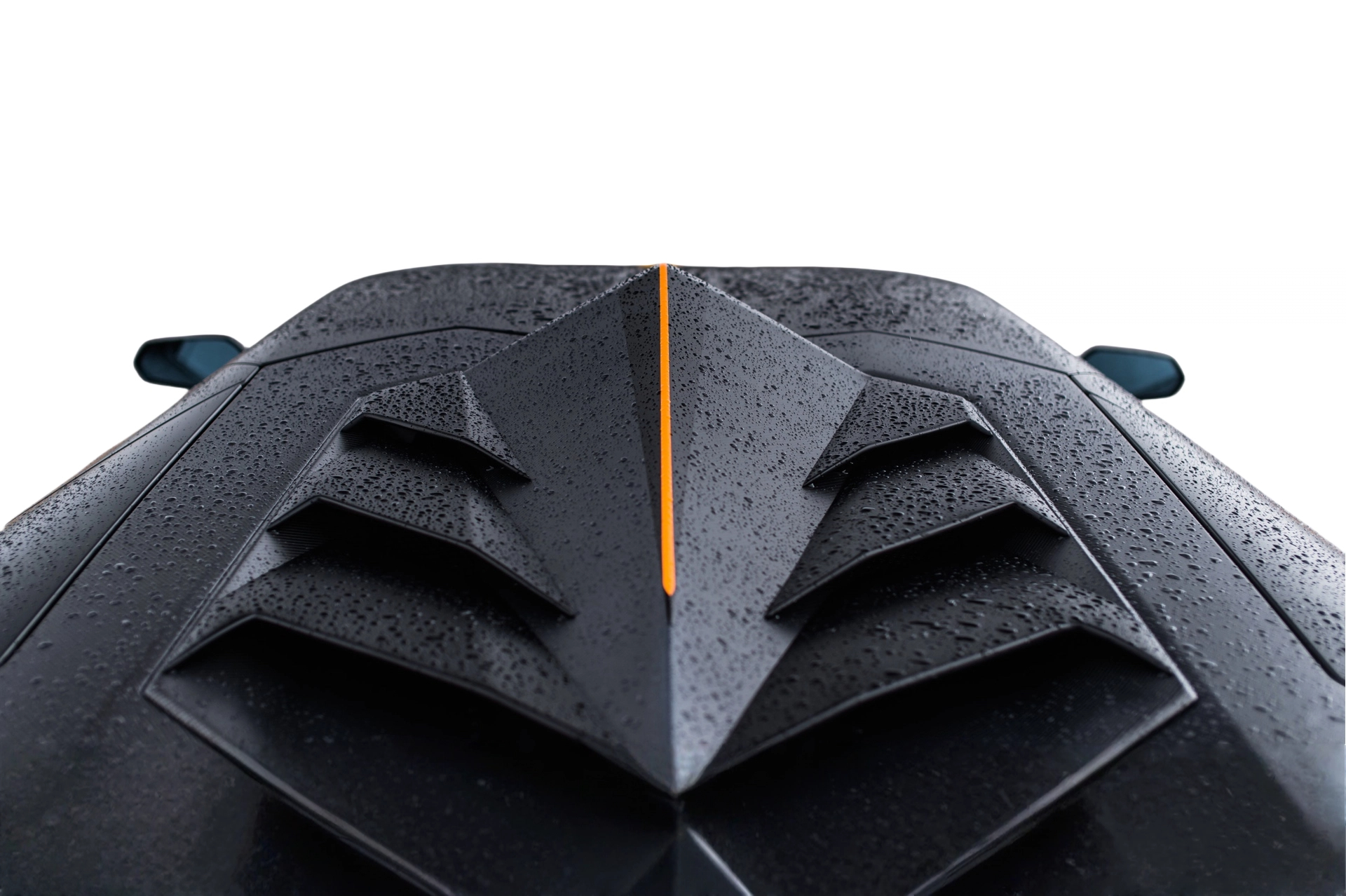 Carbon Fiber Engine Bonnet “E-GT” replaces the OEM Lamborghini Aventador Coupe & Roadster