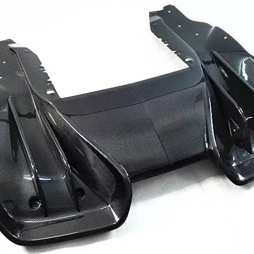 Carbon Fiber Finned Diffuser McLaren MP4-12C & 650S