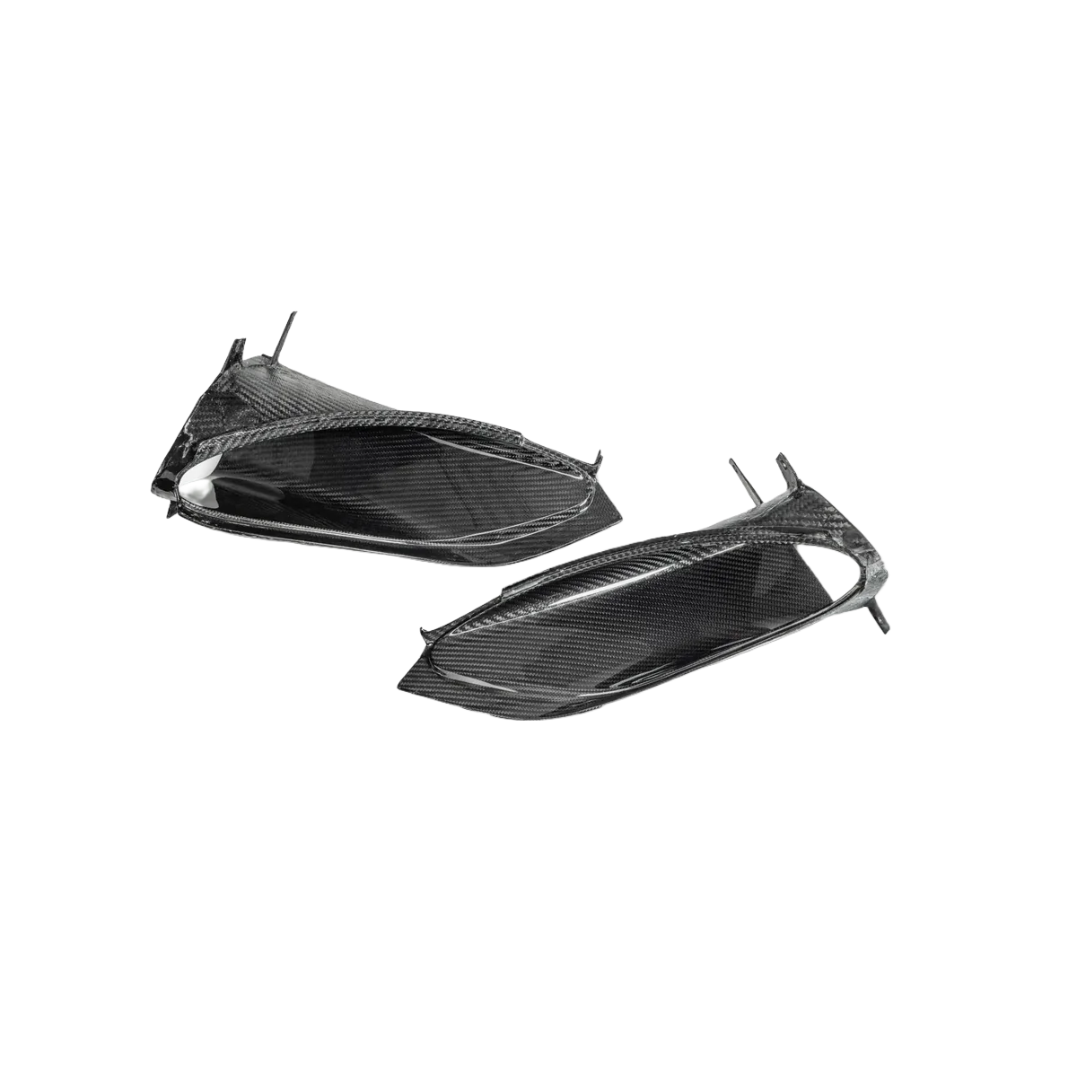 RYFT STYLE CARBON FIBER SIDE INLET TRIMS FOR MCLAREN 720S