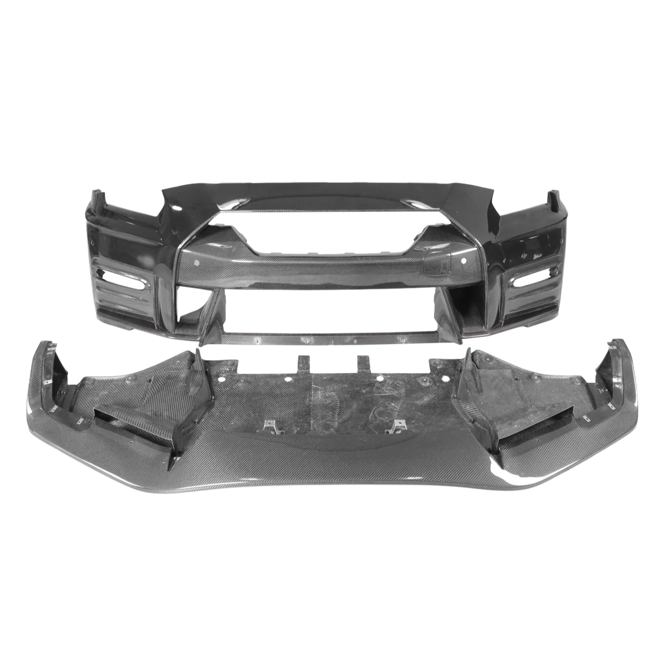 NISMO Carbon Fiber Front Bumper 2008-2022 Nissan GTR R35 CBA & DBA & EBA