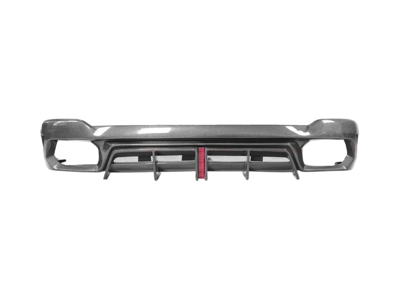 BKSS Style Rear Diffuser 2019-2025 Audi RS6 Avant C8 & RS7 Quattro