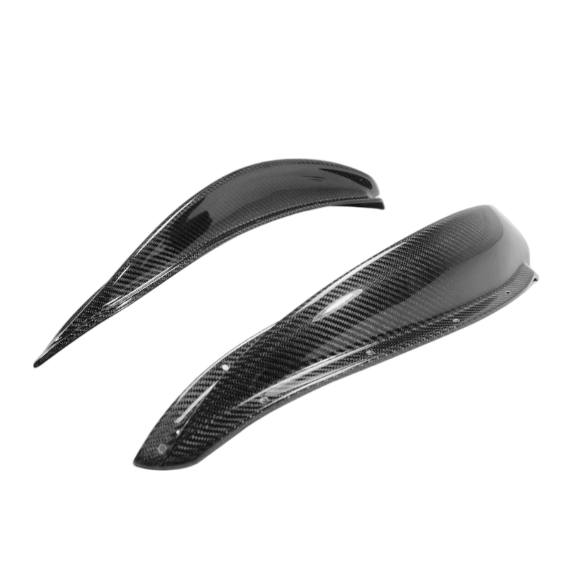 Chargespeed Style Carbon Fiber Front Bumper Canards for 2004-2009 Honda S2000 AP2