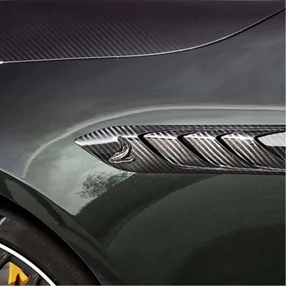 Carbon Fiber Front Fender Air Vent Trim - Mercedes Benz X290 AMG GT